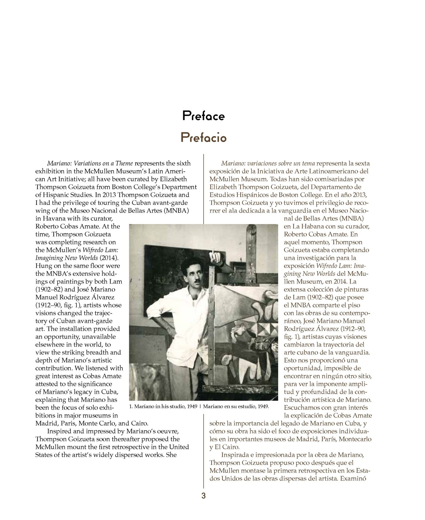 Mariano : Variations on Theme