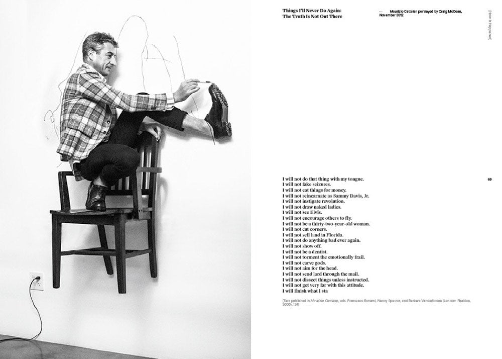 Maurizio Cattelan: Beware of Yourself