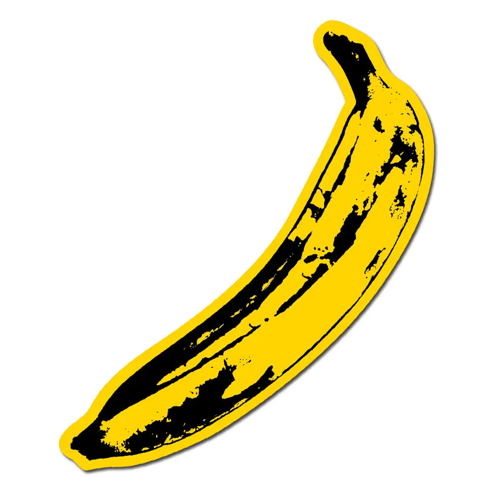 Andy Warhol Big Banana Sticker (Single)