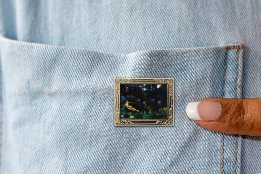 Art Frame Pin - The Dream By Henri Rousseau