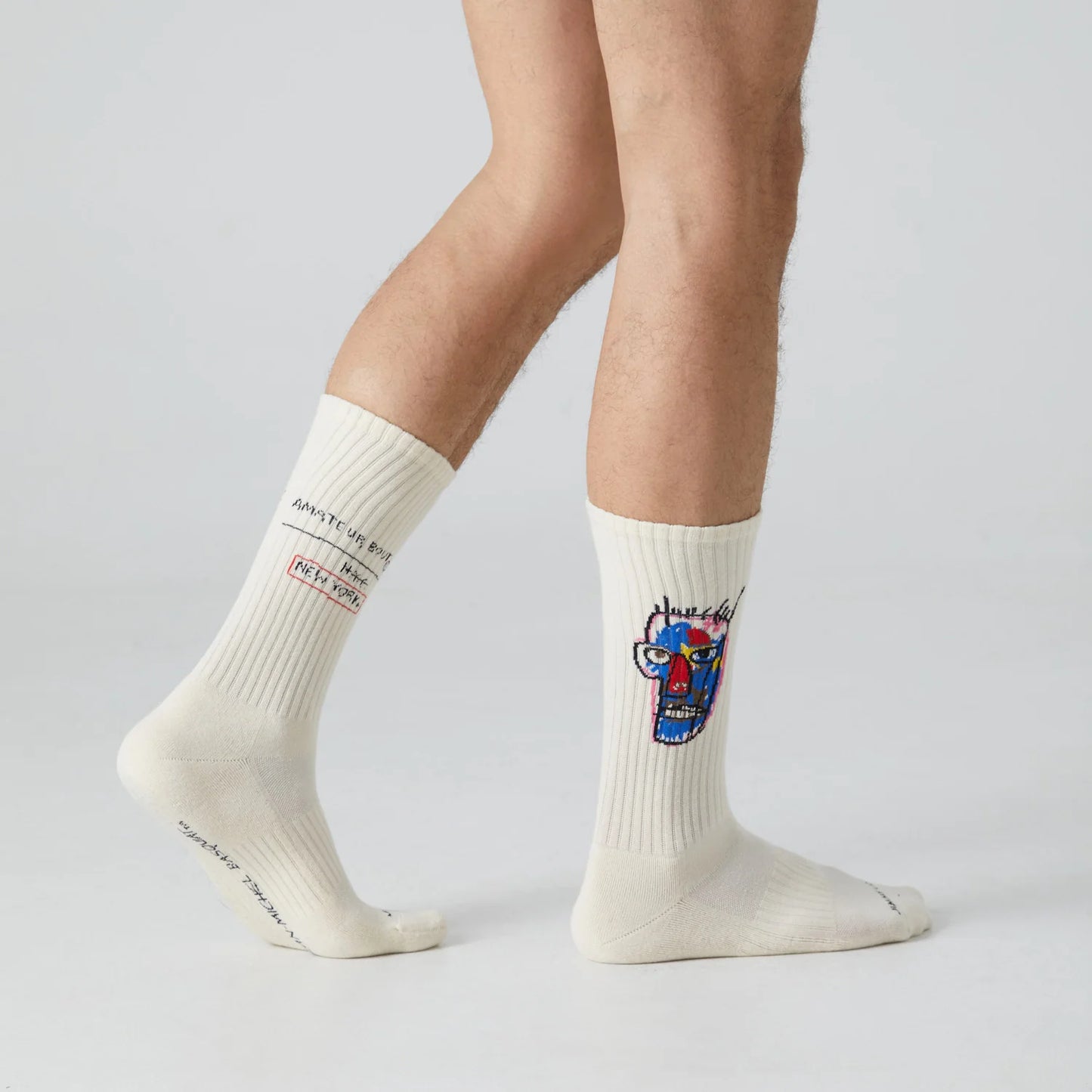 Athletic Basquiat HEADS 1982 Socks