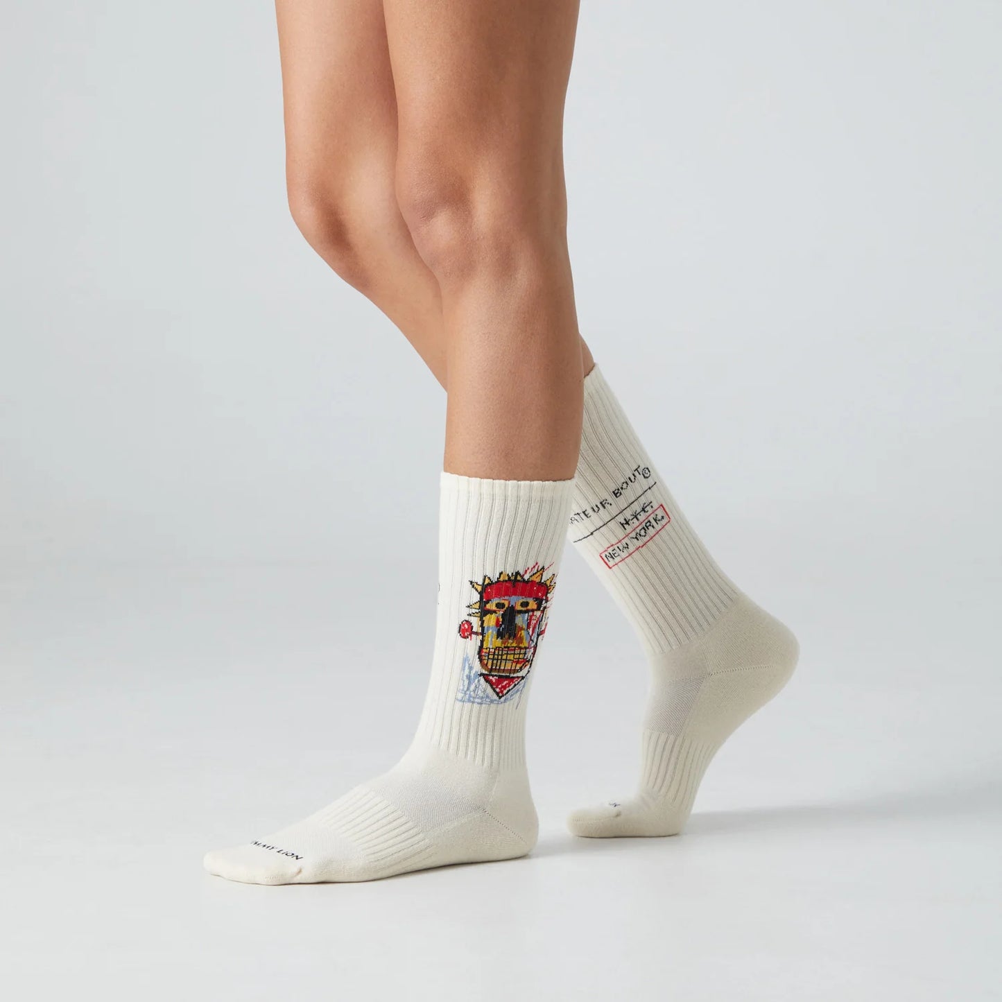 Athletic Basquiat HEADS 1982 Socks