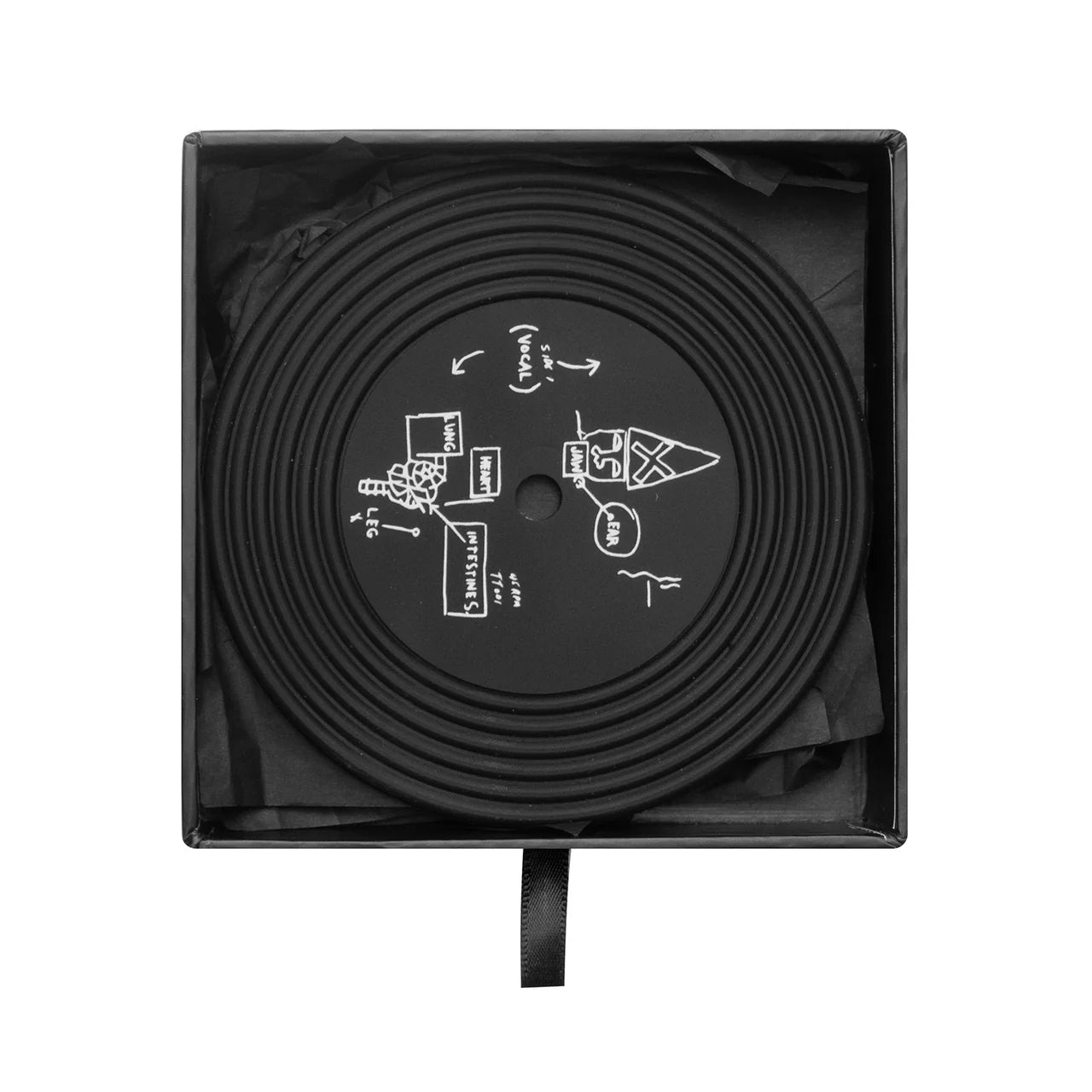 Jean-Michel Basquiat-Beat Bop Coasters - Set of 4