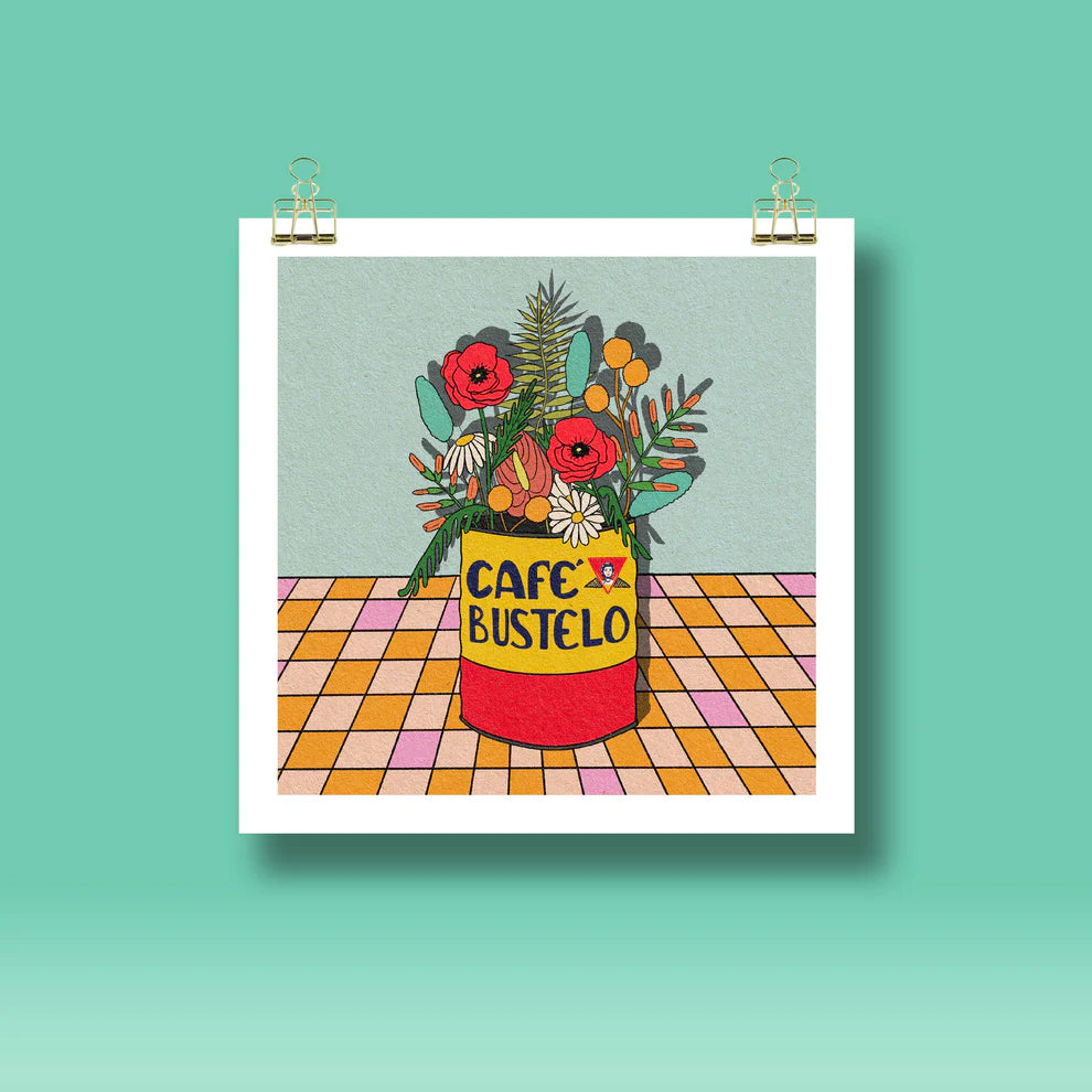 Cafe Bustelo Print
