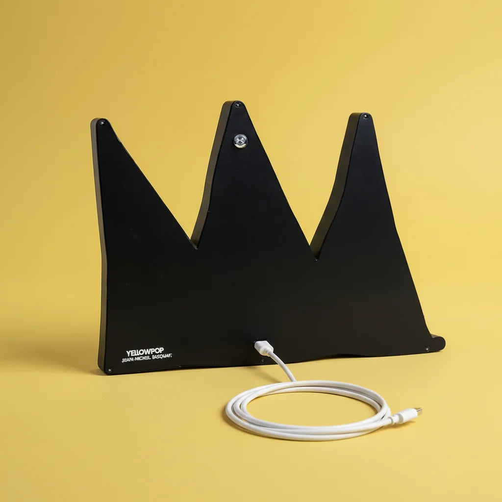 Jean Michel Basquiat The Crown Neon Lamp
