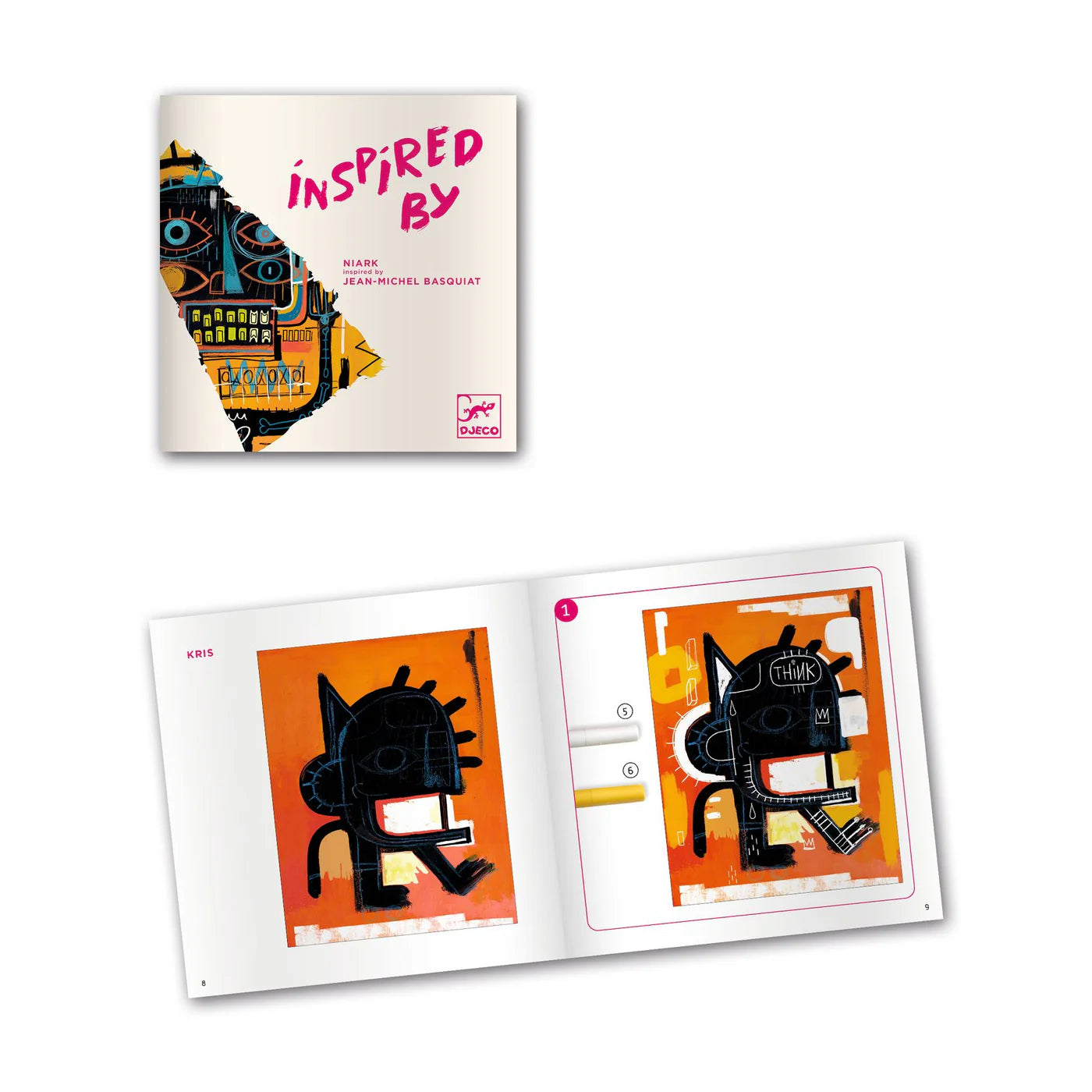 Collage Art Kit - Inspired by Jean-Michel Basquiat