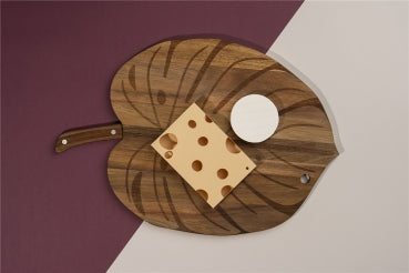 Secret Serving Board Monstera Leaf