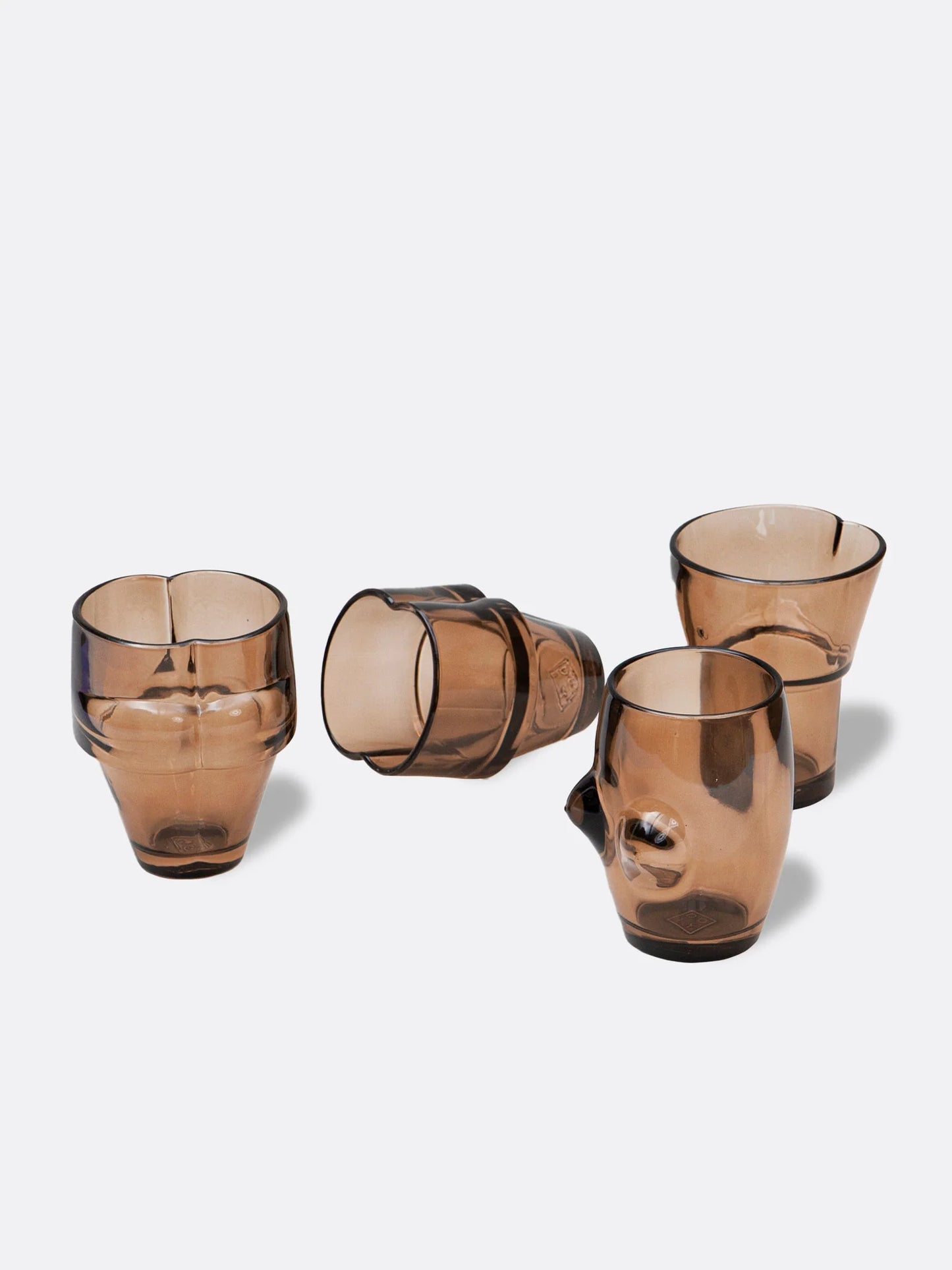 Body Stackable Glasses - Set of 4