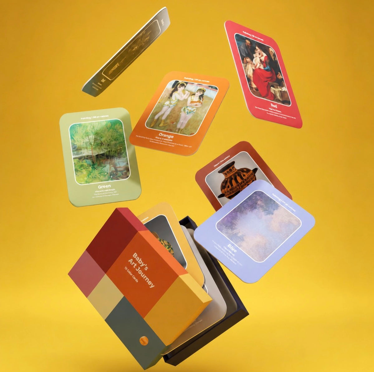 Baby's Art Journey - 13 Color Cards