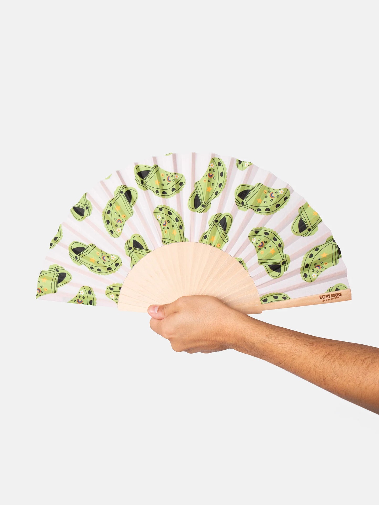 Beach Walks Hand Fan