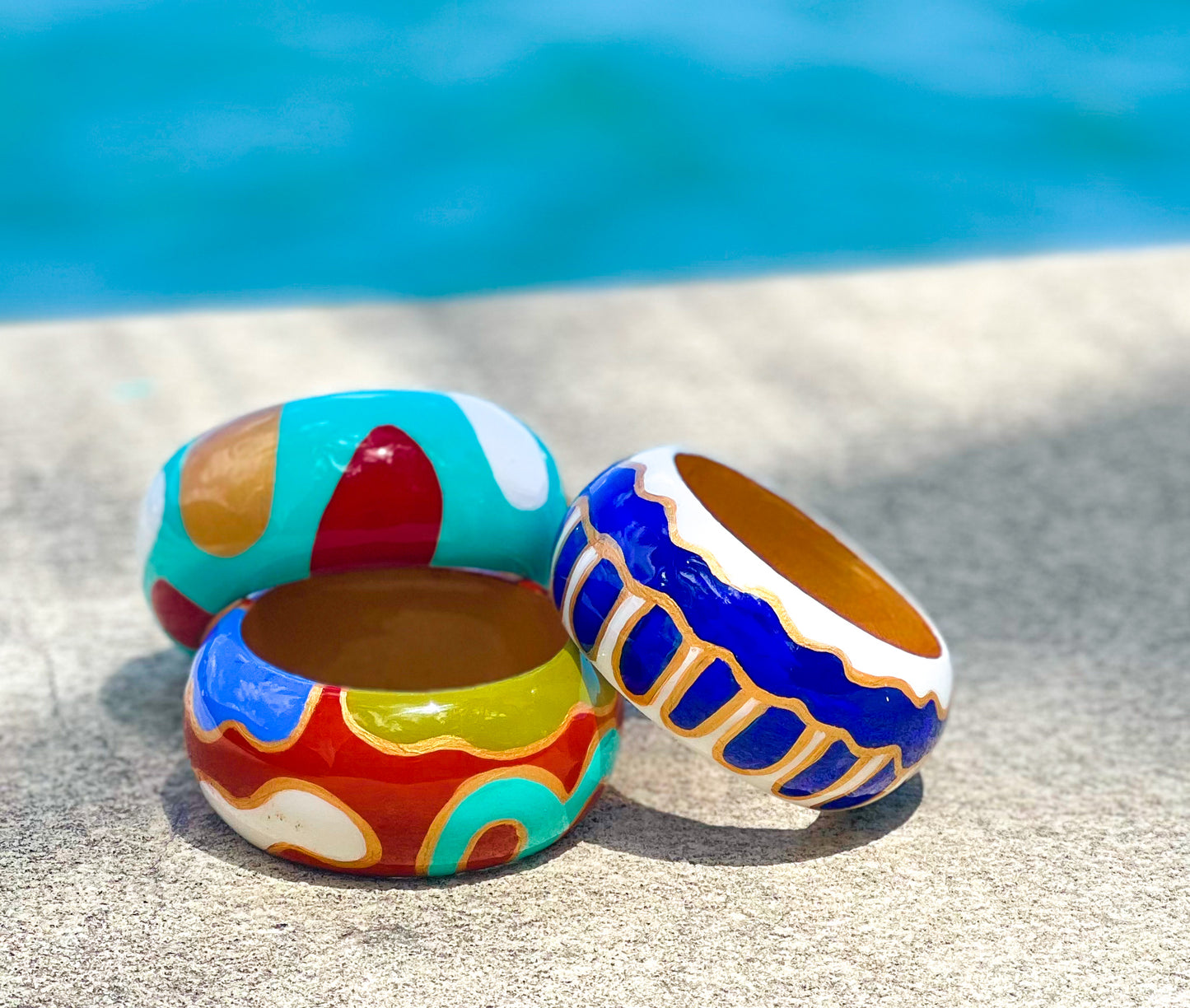 Mountain Paradise Bangle by Angela Bolaños