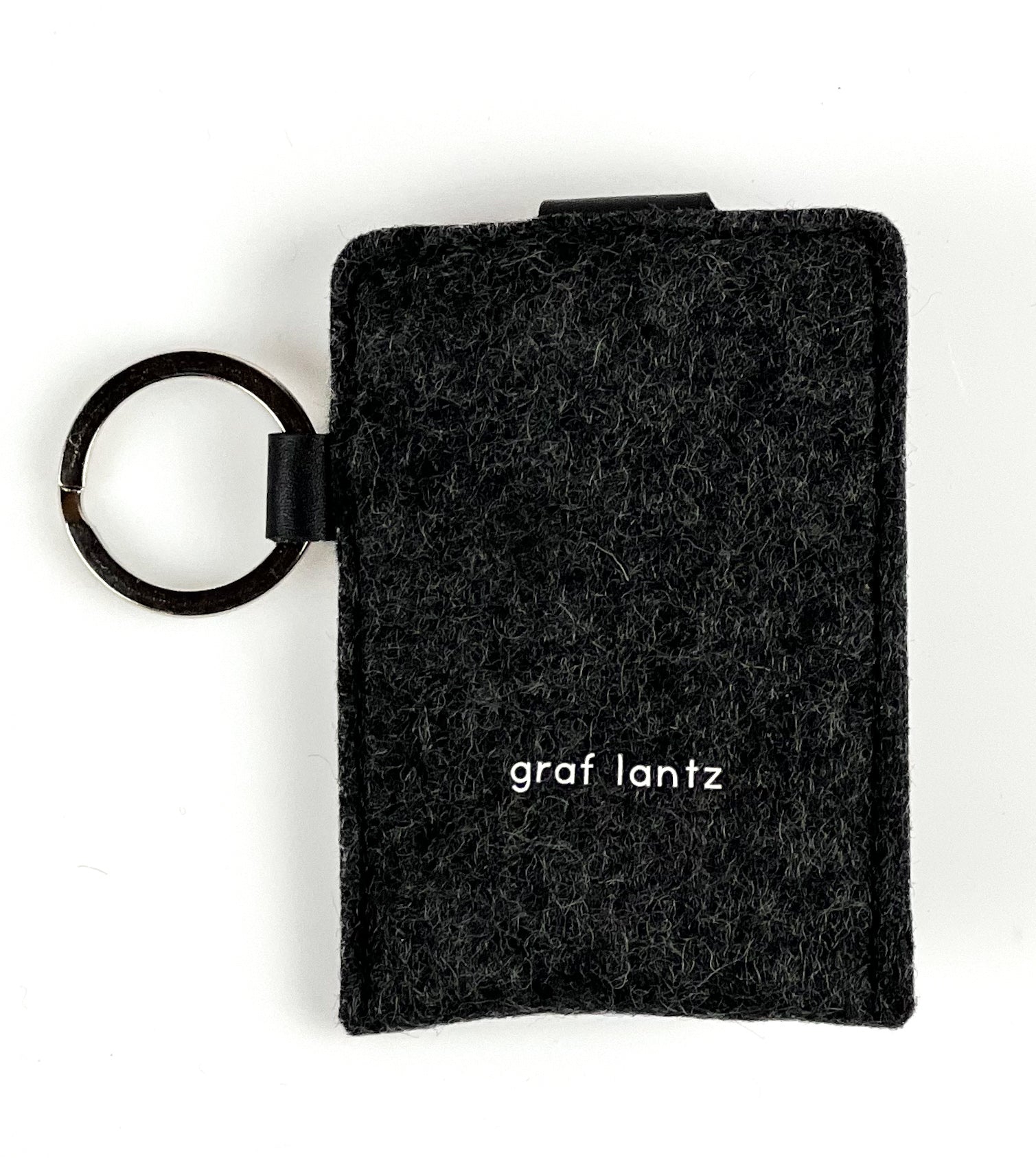 key card sleeve Tactical Coin Purse Holder - Waterproof EDC Mini Wallet With MOLLE Clip White or Cream/Ivory Paper Merino Wool Felt Key Card