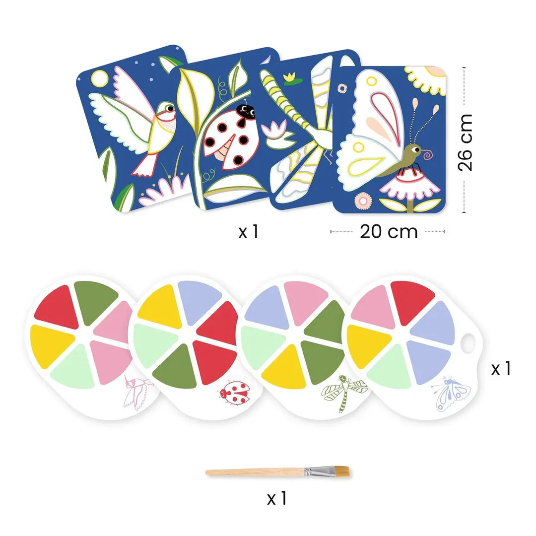 Creepy crawlies Paint with Water Set