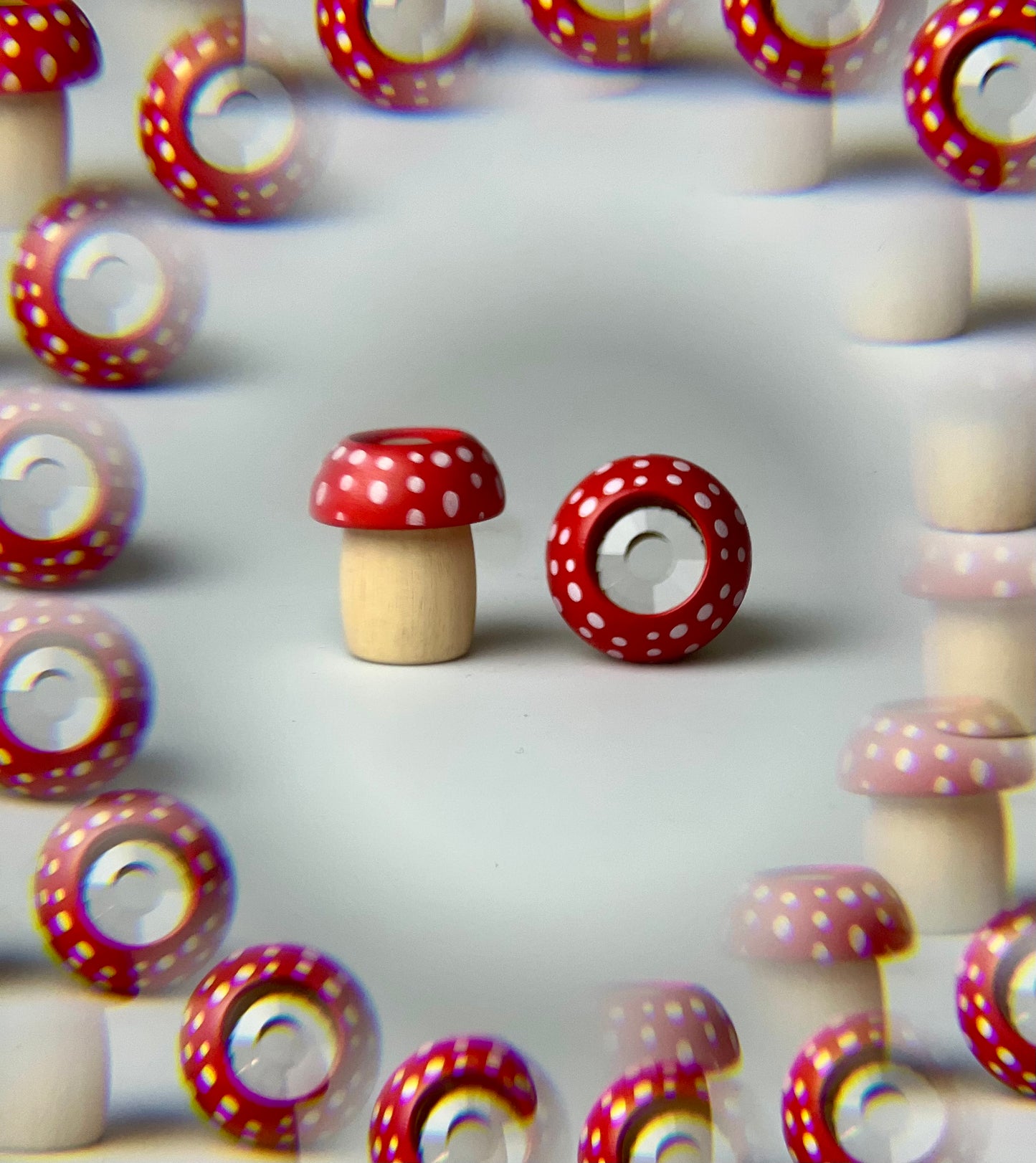 Mini Mushroom Kaleidoscopes