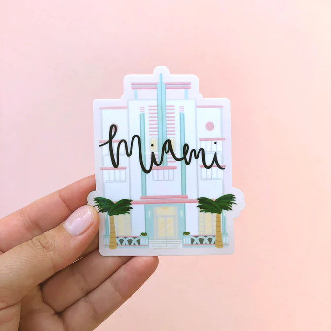 Miami Vinyl Sticker