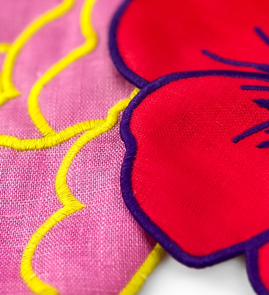 Flower Cocktail Napkins
