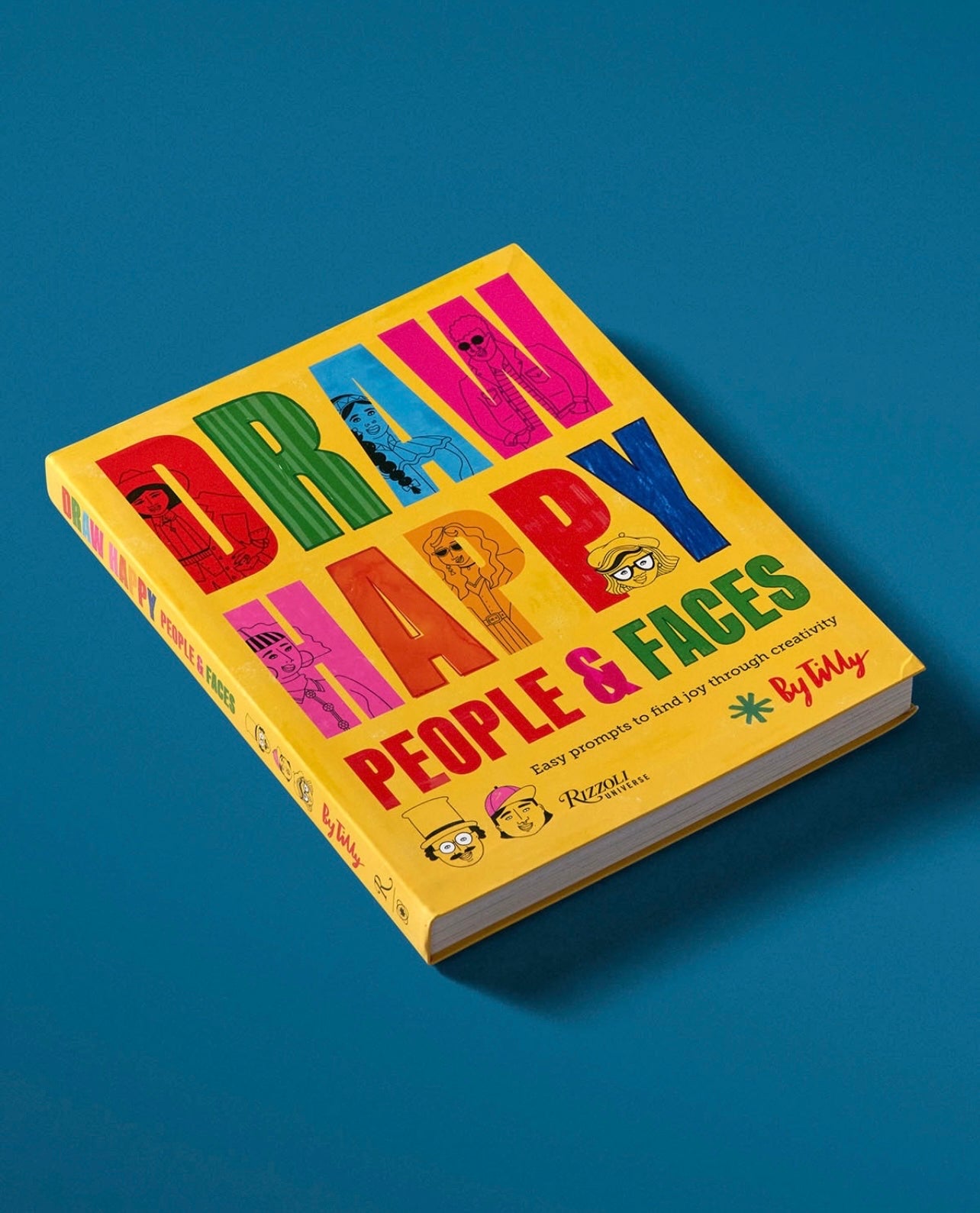 Draw Happy: People and Faces: Easy Prompts to Find