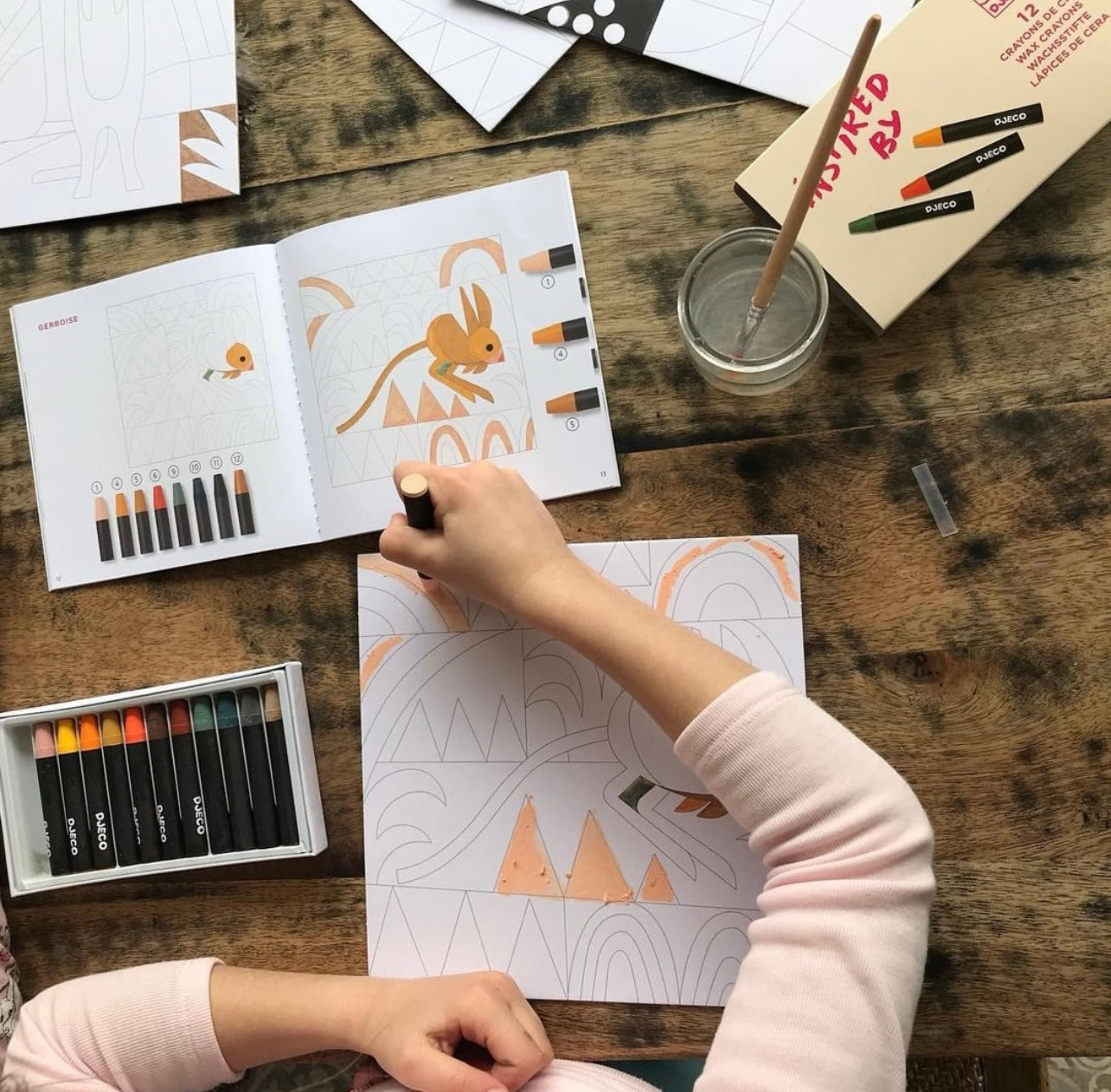 Collage Art Kit - Inspired by Paul Klee