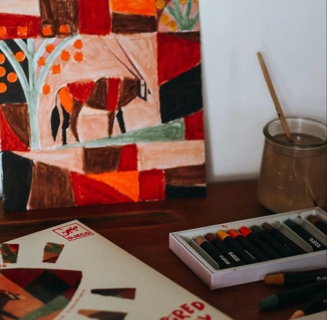 Collage Art Kit - Inspired by Paul Klee