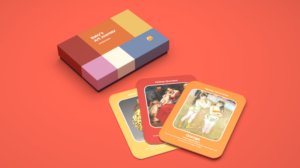 Baby's Art Journey - 13 Color Cards