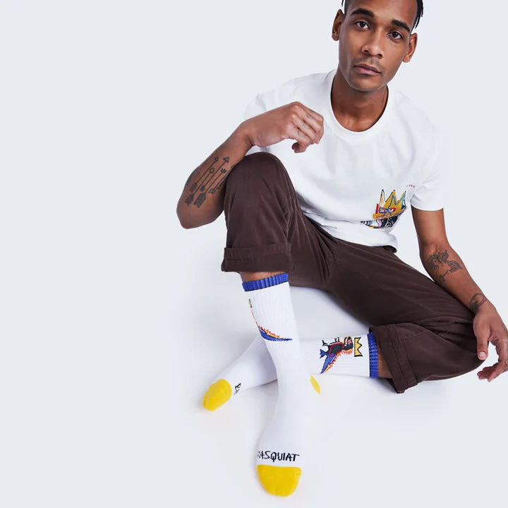 Basquiat “Pez Dispenser” Crew Socks