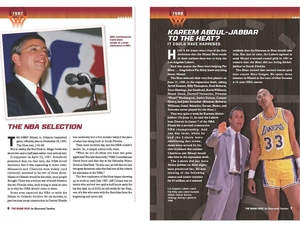 The Miami Heat: An Illustrated Timeline