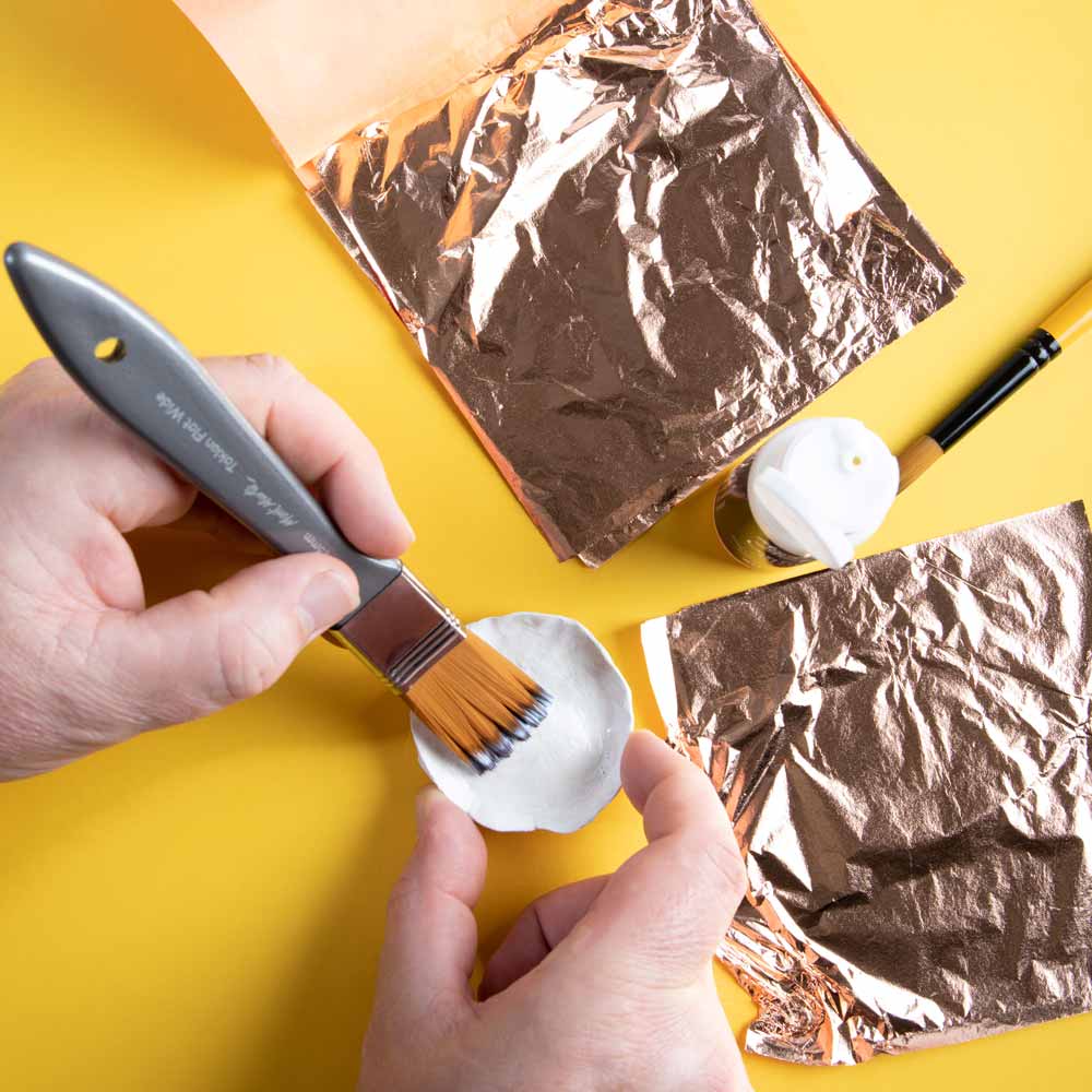 Imitation Copper Leaf Signature Sheets - 25 Sheets
