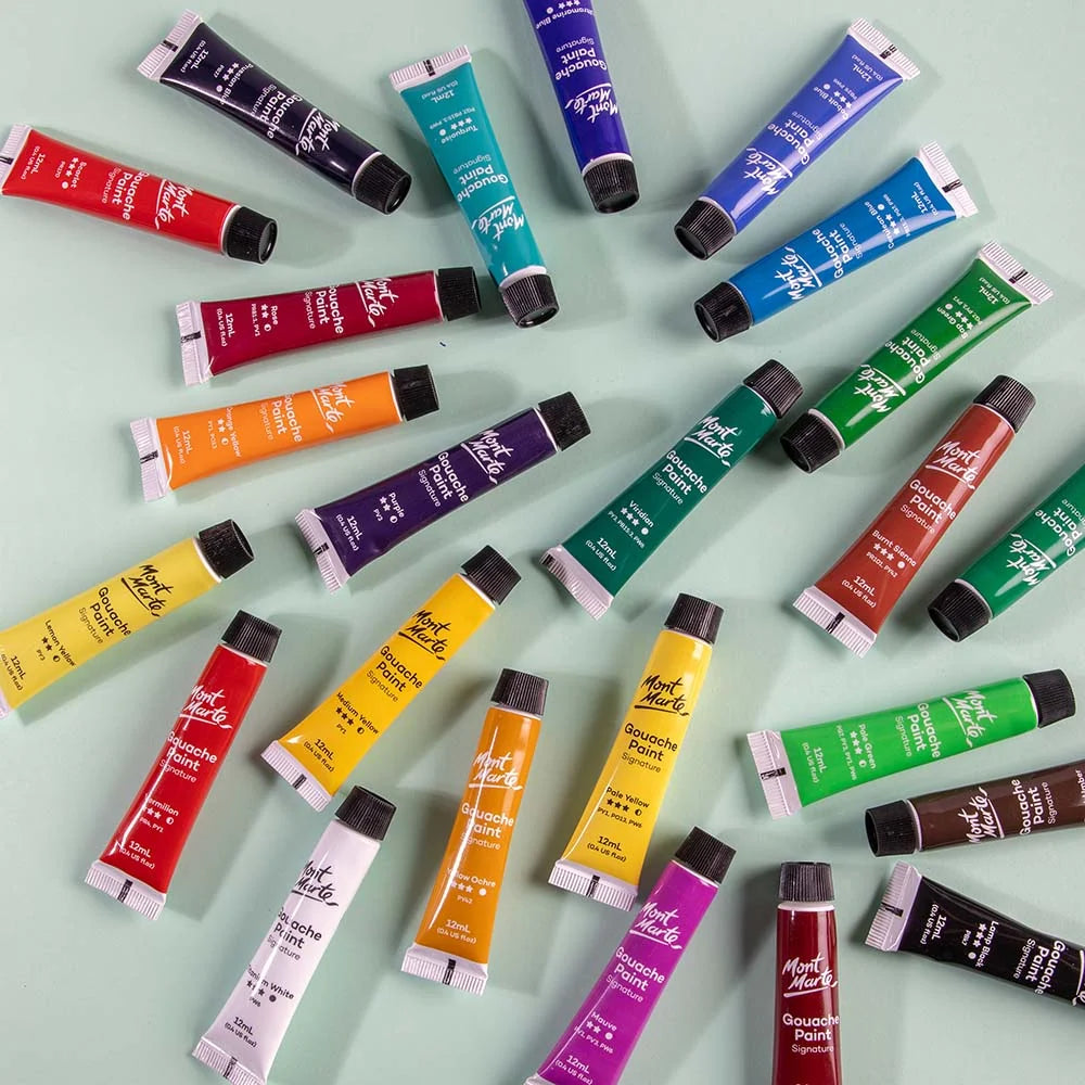 Gouache Paints 24pc Signature Set - 12ml