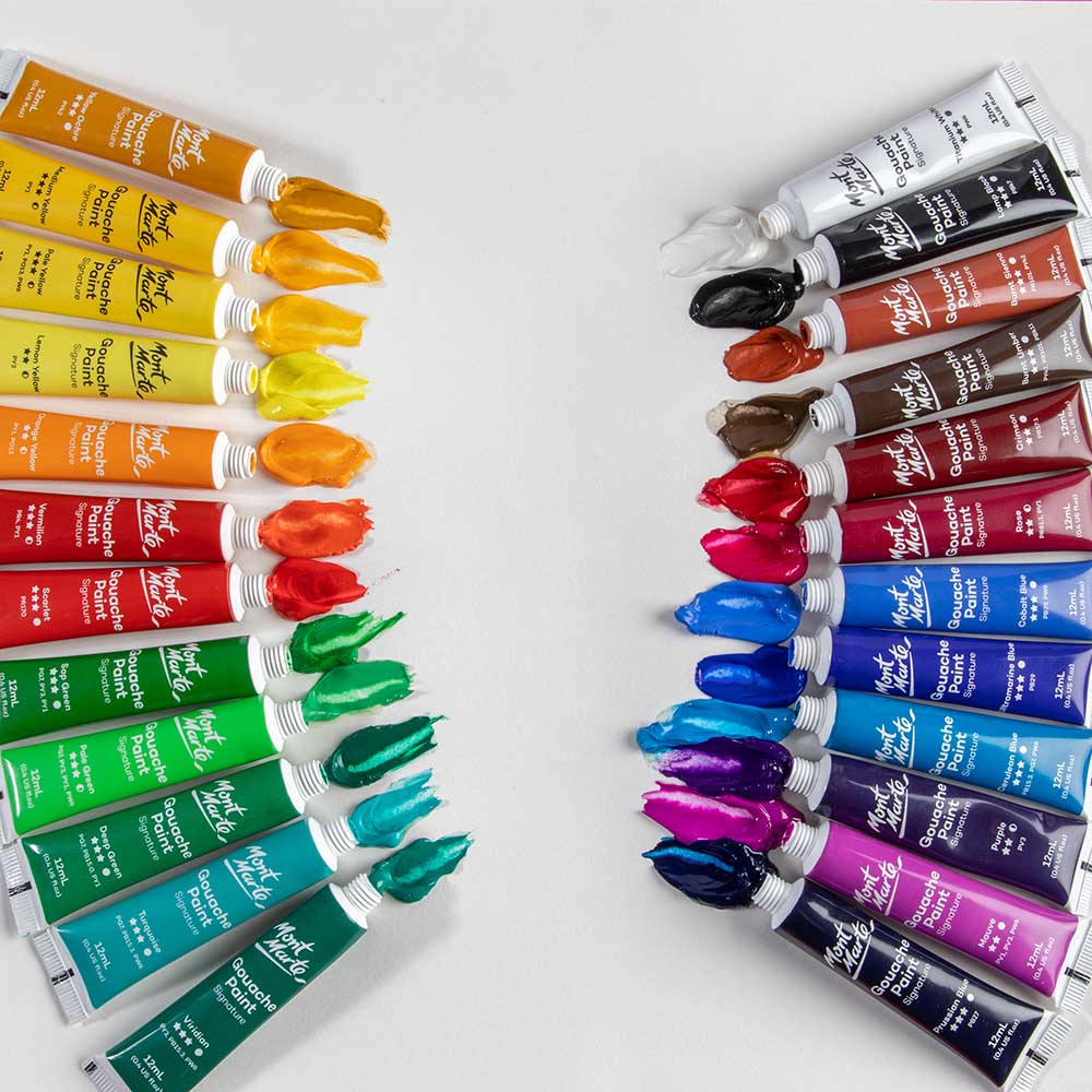 Gouache Paints 24pc Signature Set - 12ml
