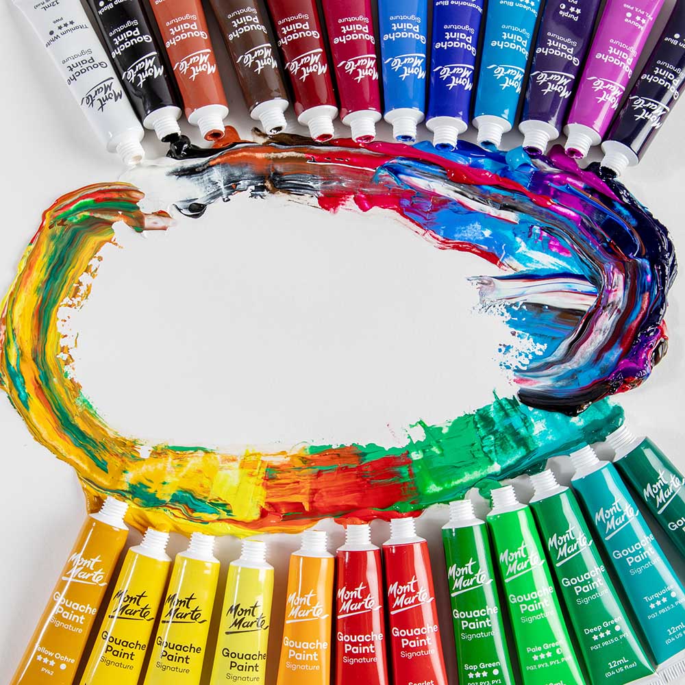 Gouache Paints 24pc Signature Set - 12ml