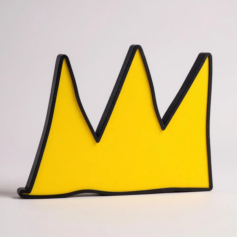 Jean Michel Basquiat The Crown Neon Lamp