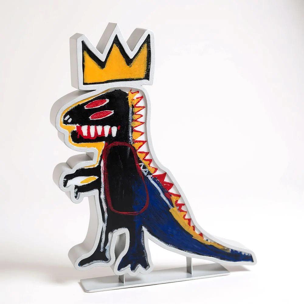 Jean Michel Basquiat Pez Neon Lamp