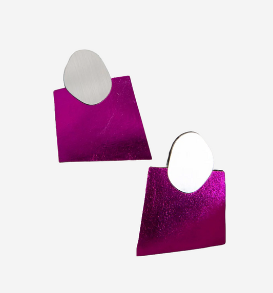 Audrey Earrings Pointed Square