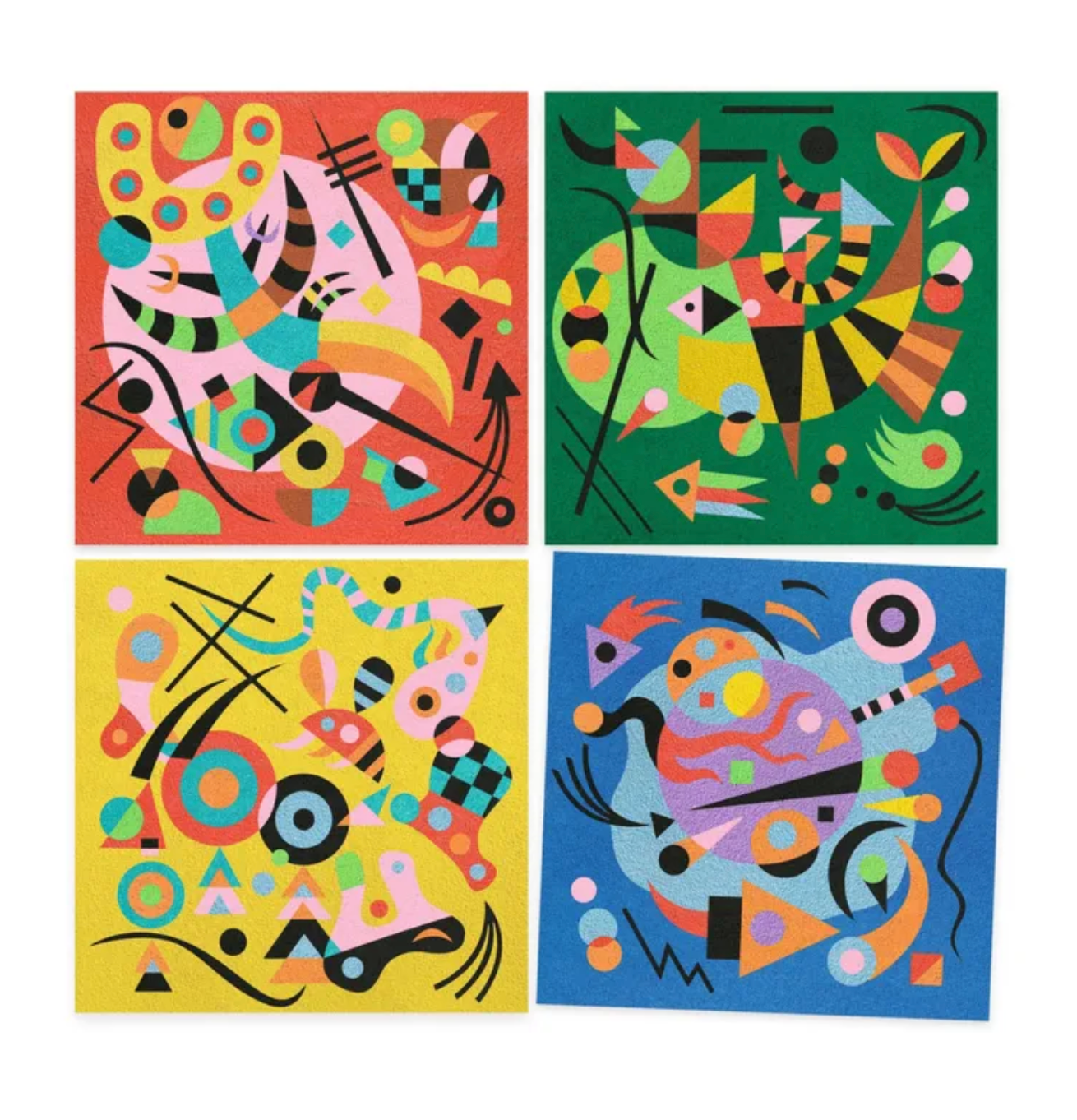Djeco Inspired by Collage Art Kit: Vassily Kandinsky
