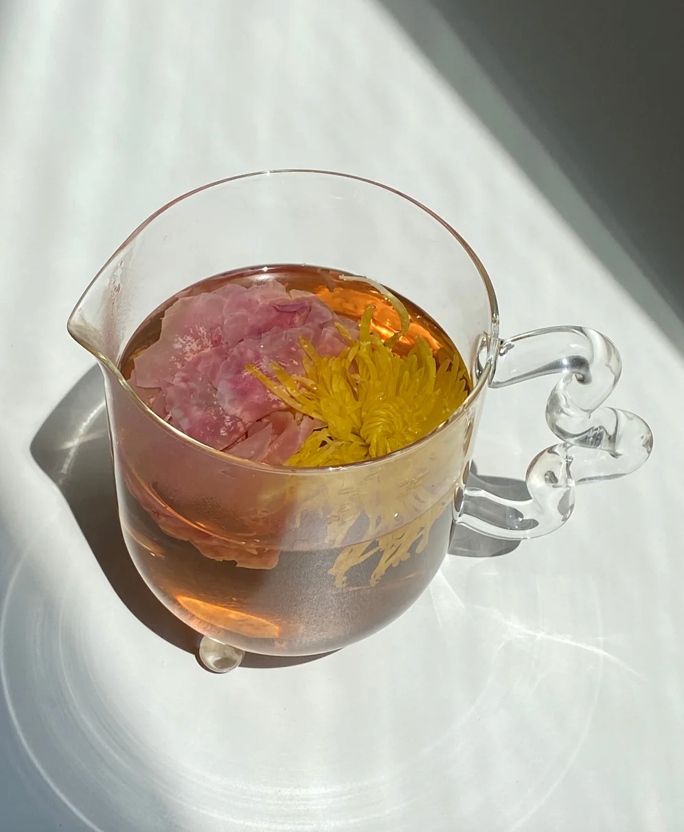 Bloom Glass Teapot