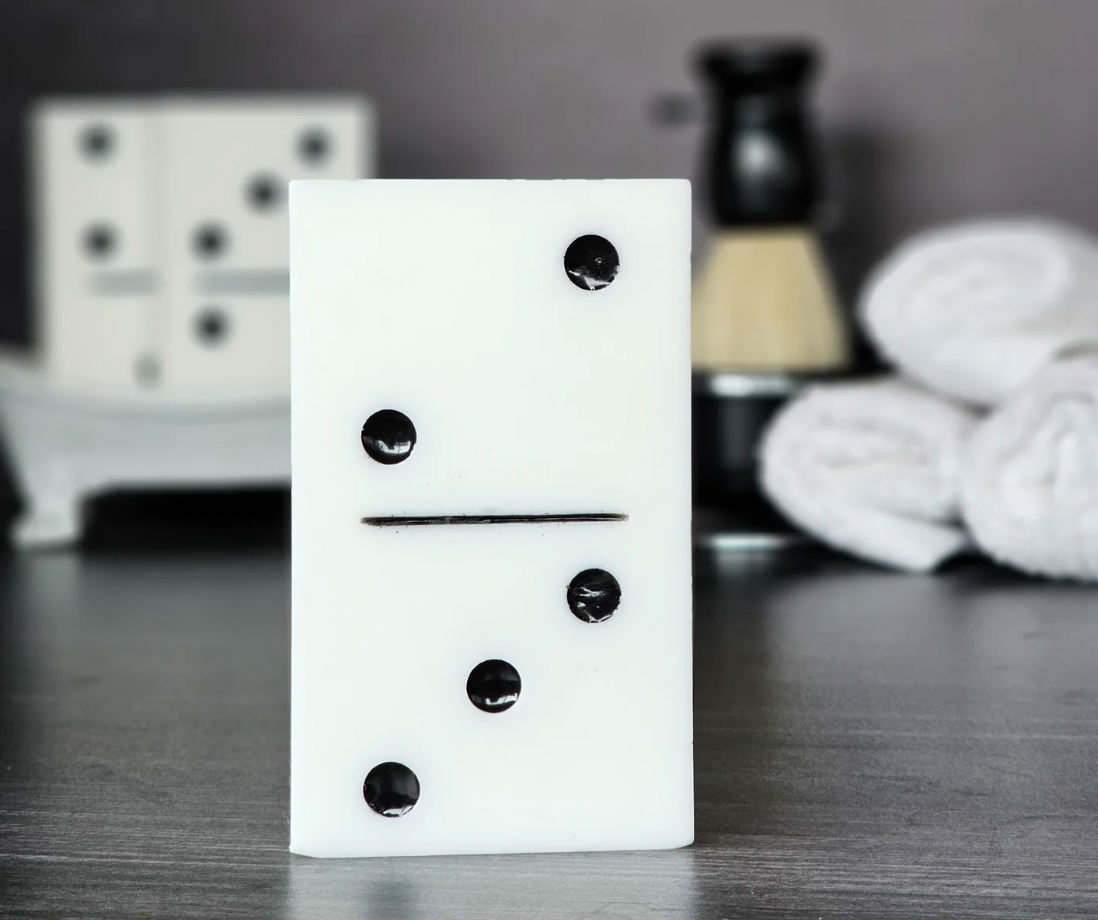 Domino Shaped Soap