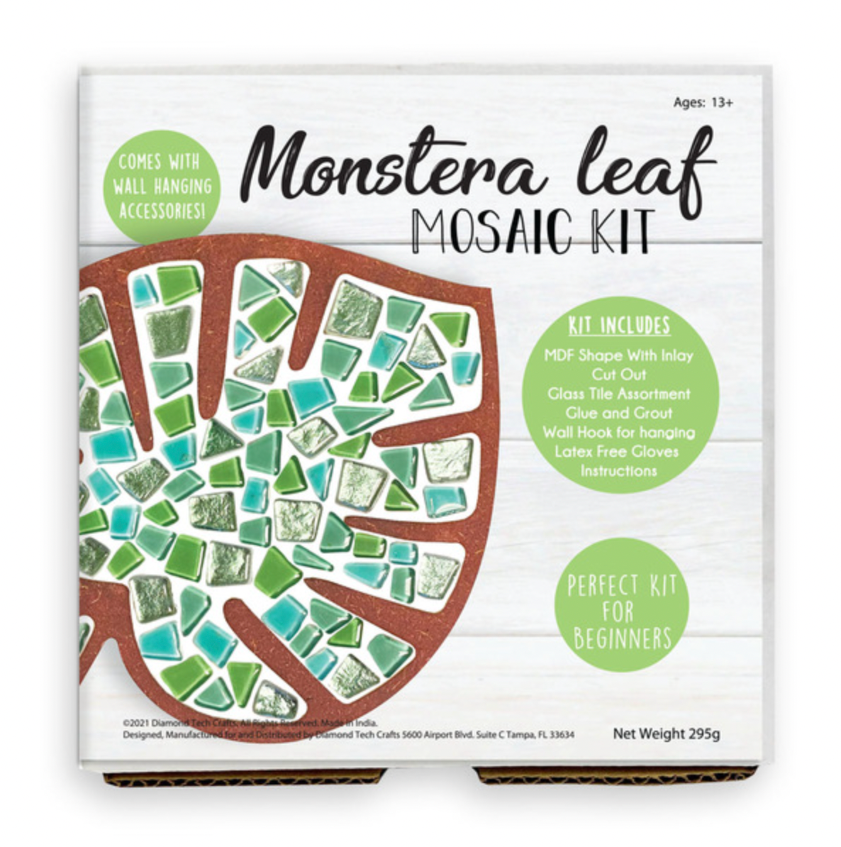 Mosaic Kit: Monster Leaf