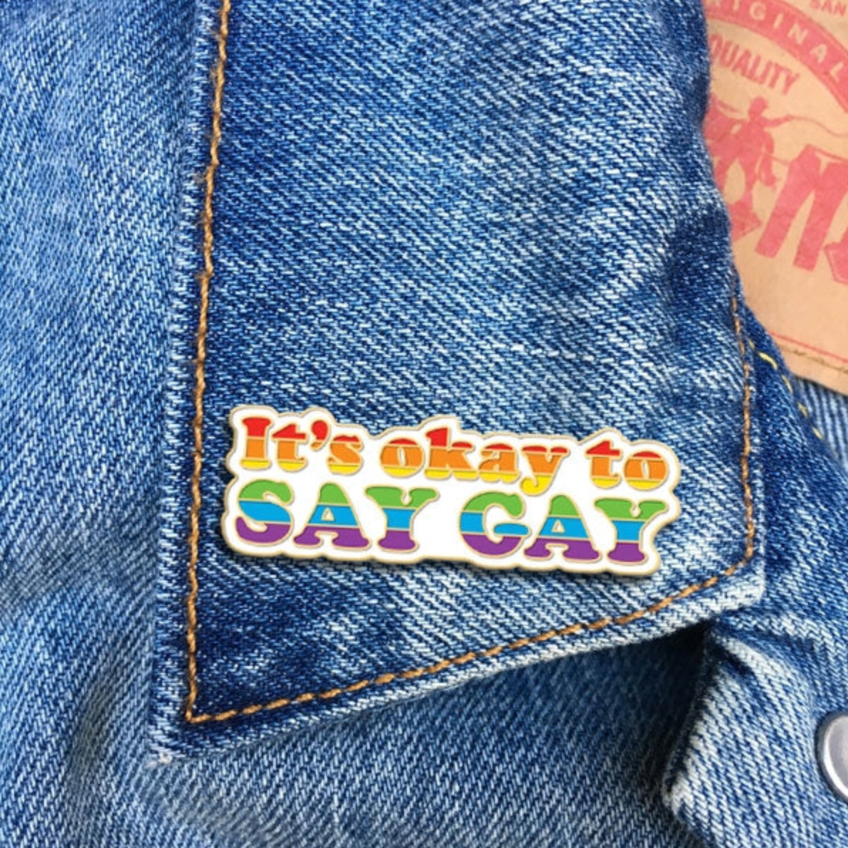 It's Okay to Say Gay Pin