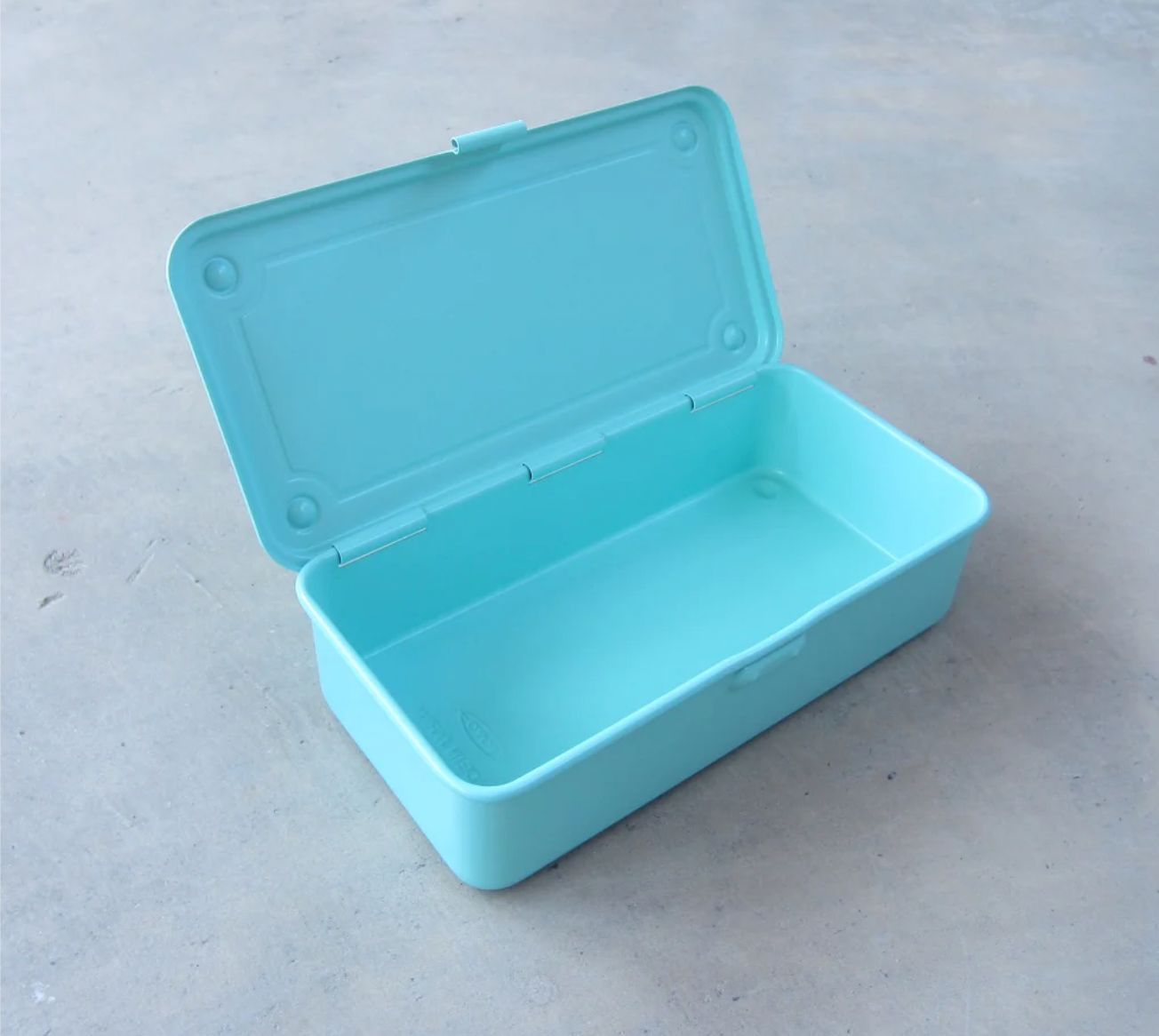 Toyo Steel Stackable Storage Box: Summer Emerald