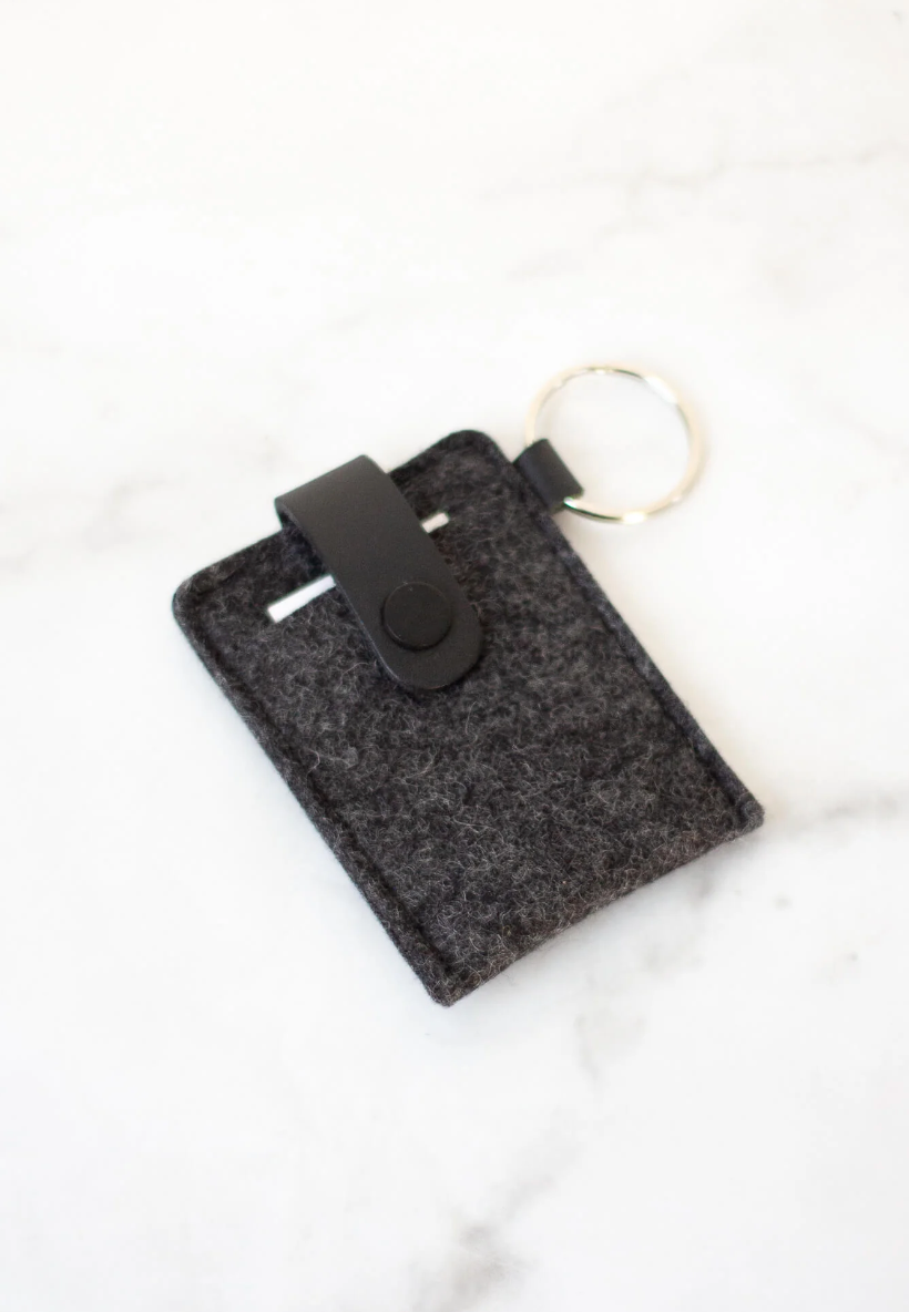 Key Card Case Felt