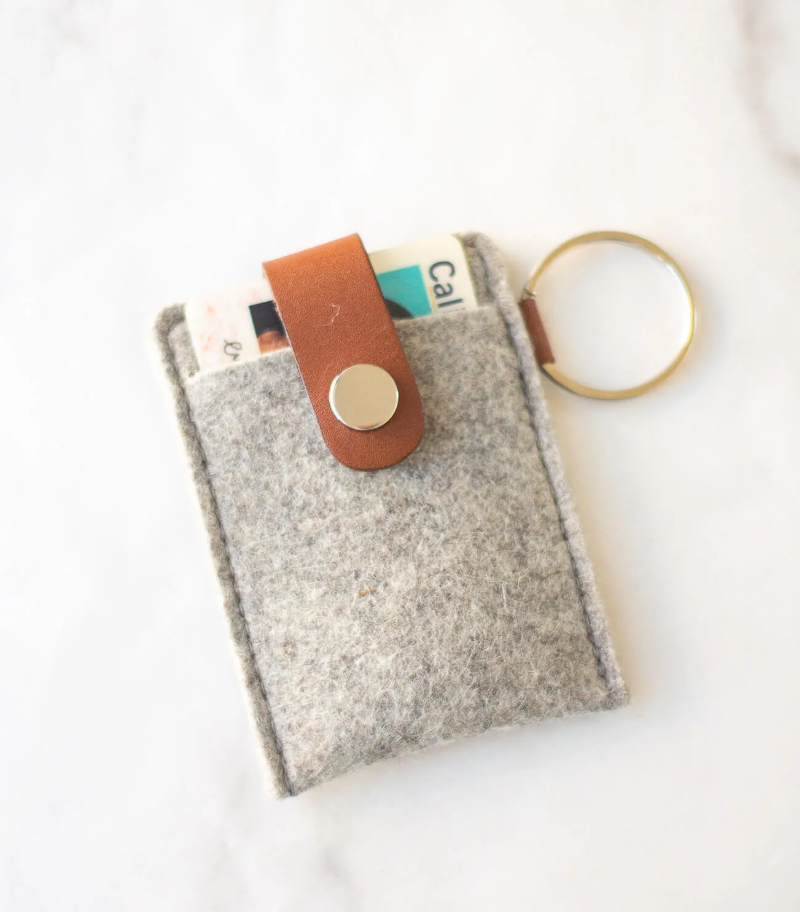 Key Card Case Felt