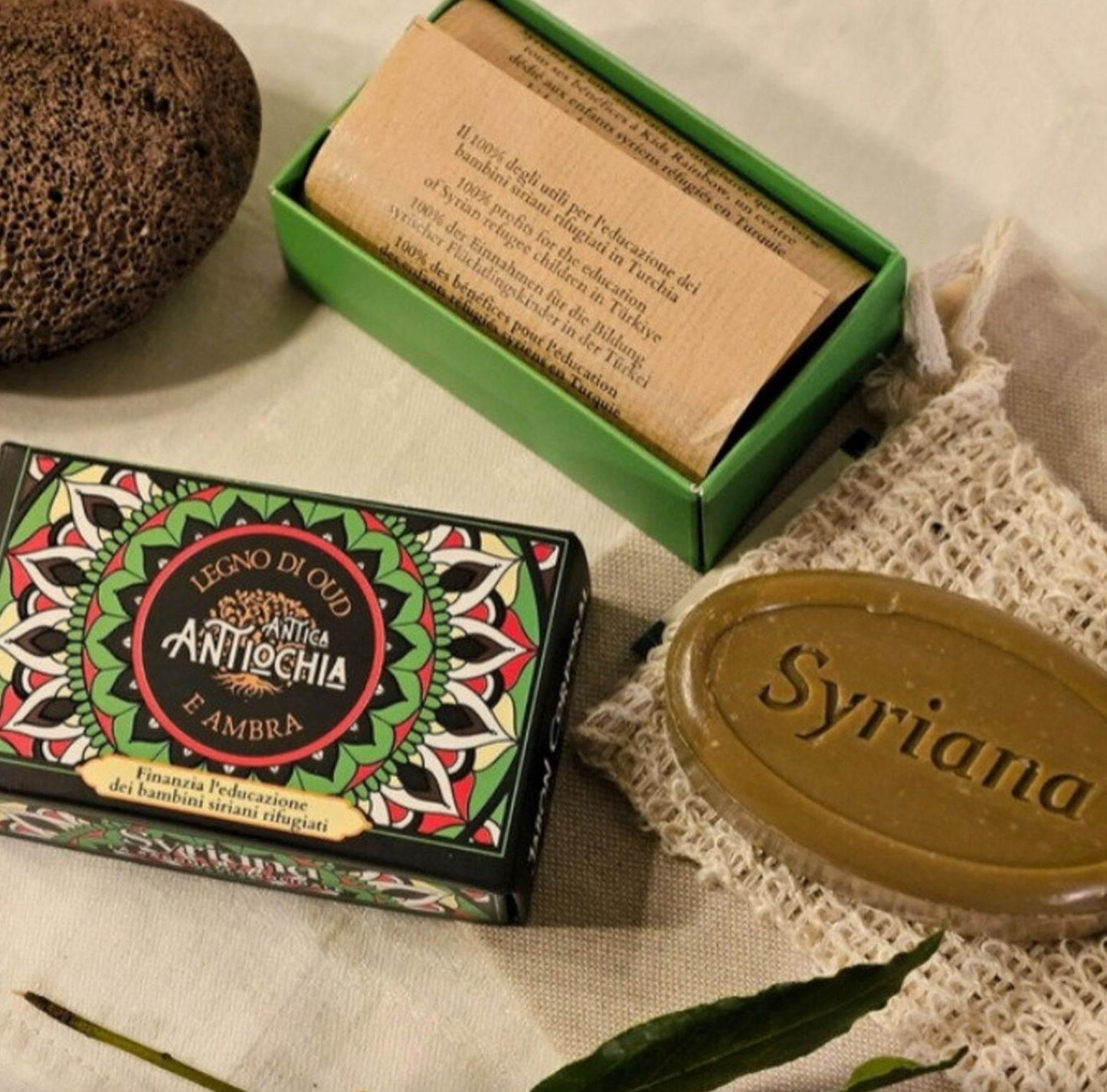 Agarwood and Amber Orient Scent Aleppo Soap