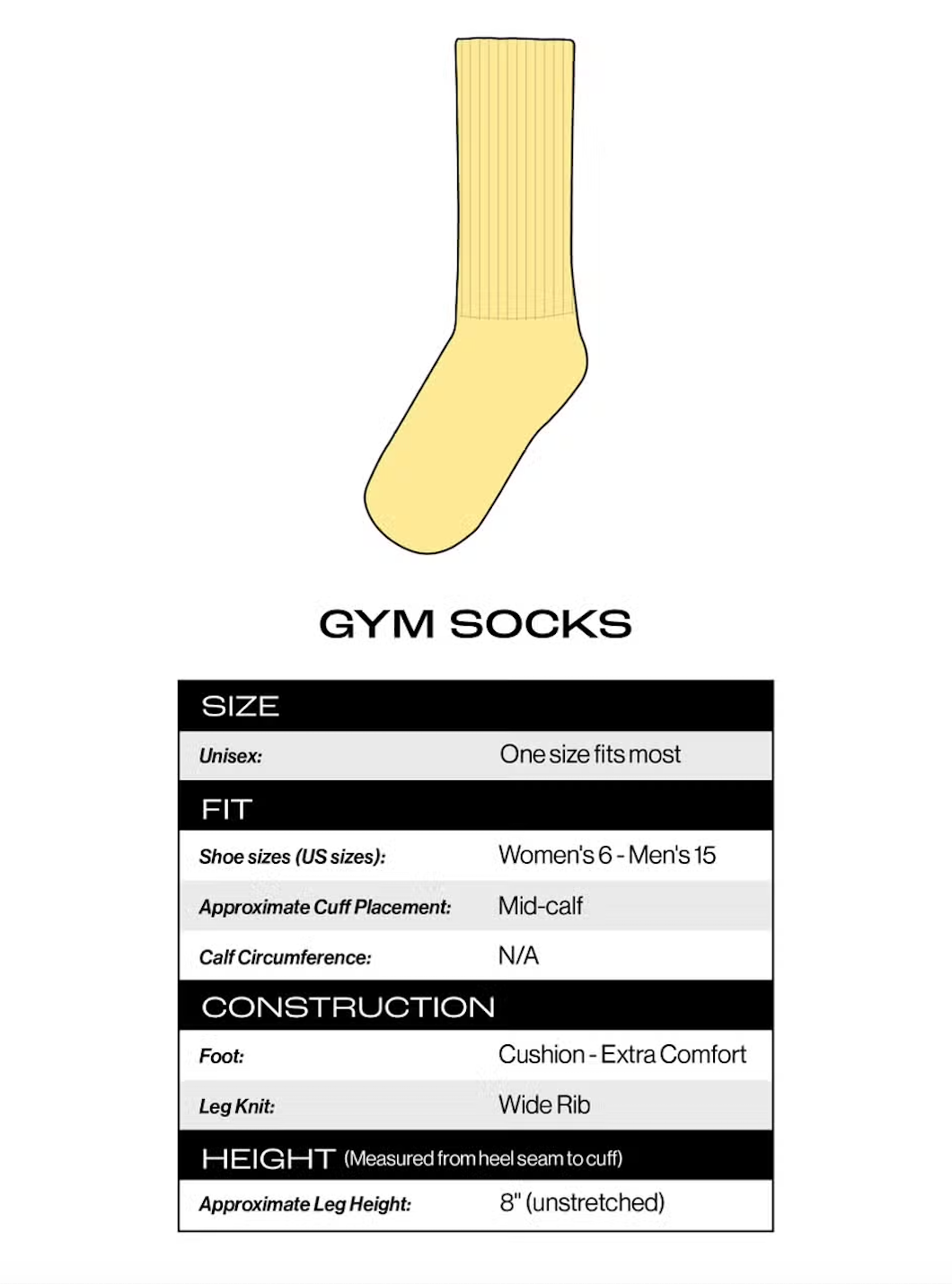Miami Gym Socks