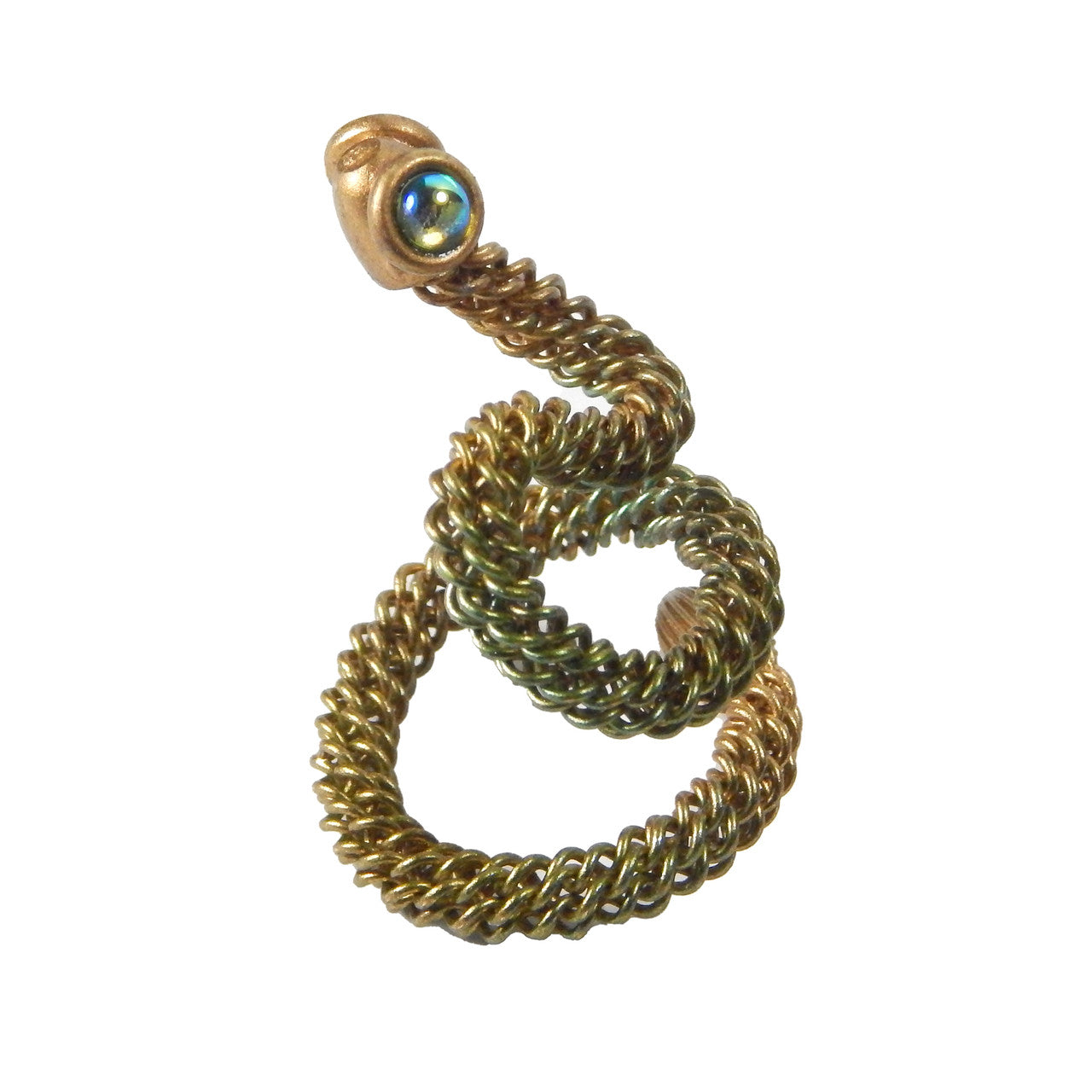 Curly Snake Ring