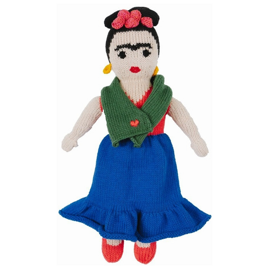 Knitted Frida Kahlo Doll