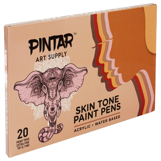 Skin Tone Pintar Acrylic Paint Pen Set of 20