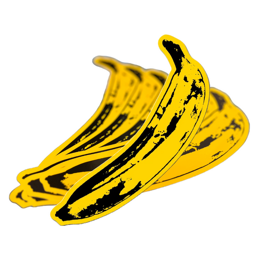 Andy Warhol Big Banana Sticker (Single)