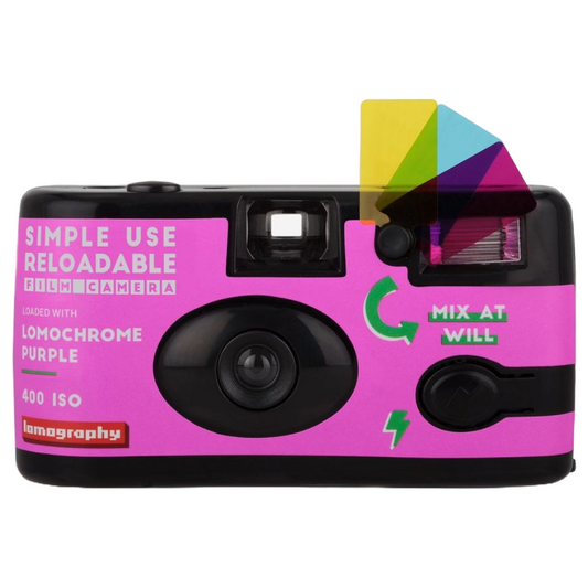 Single Use Reloadable Camera: LomoChrome Purple