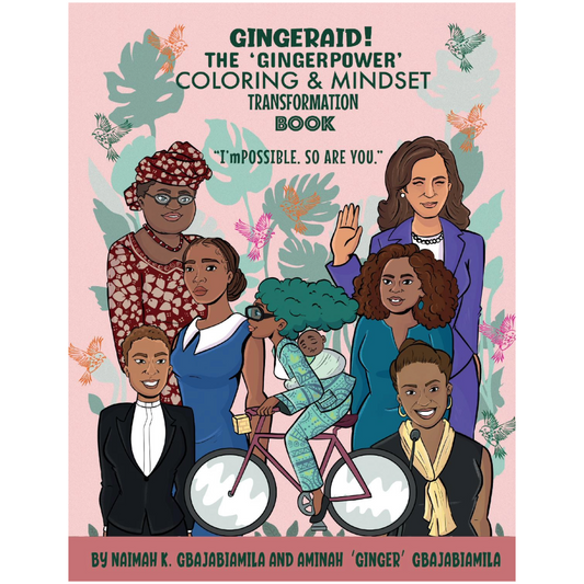 GingerAid Coloring Books