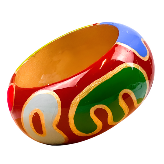 Mountain Paradise Bangle by Angela Bolaños